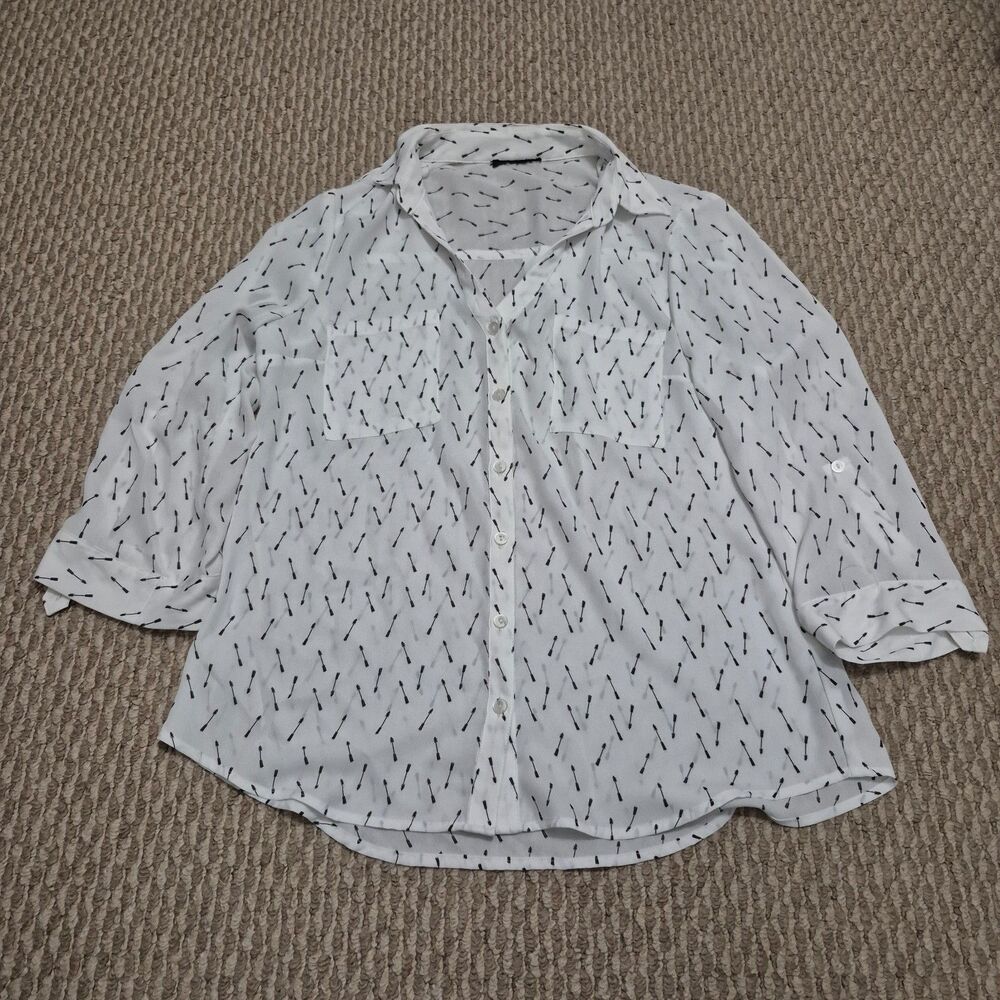 Arrow Button Down Iz Byer No Size Tag